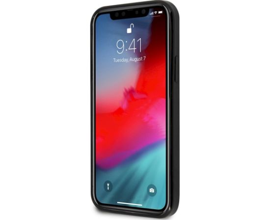 Guess GUHCP12SPCUMABK Marble Hardcase Aizsargapvalks priekš iPhone 12 mini 5,4" / melns Neoriģinālie Maciņi