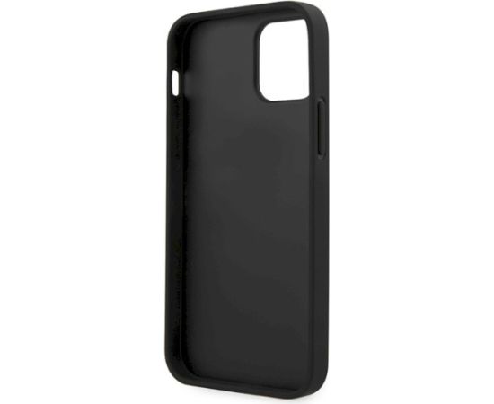 Guess GUHCP12LVSATMLRE Hardcase Saffiano Aizsargapvalks priekš iPhone 12 Pro Max 6,7" / sarkans Neoriģinālie Maciņi