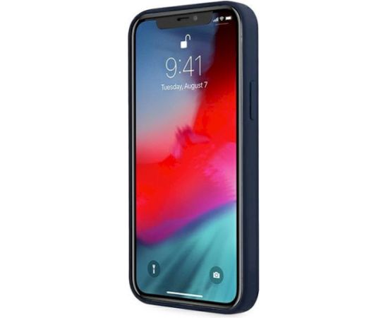 Guess GUHCP12LLSVSBL Script Vintage Hardcase Защитный чехол для iPhone 12 Pro Max 6,7" / синий Чехлы - альтернативные