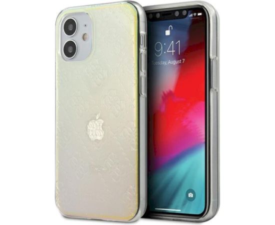 Guess GUHCP12S3D4GIRBL Hardcase 4G 3D Pattern Collection Защитный чехол для iPhone 12 mini 5,4" Чехлы - альтернативные