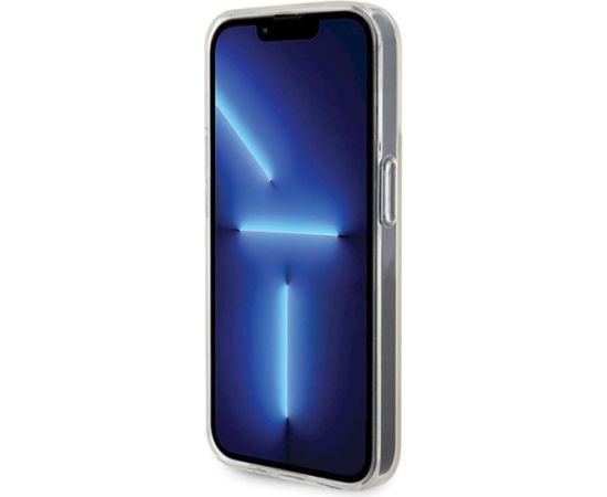 Guess GUHCP14LHDECMI Hardcase IML Faceted Mirror Disco Iridescent Aizsargapvalks priekš iPhone 14 Pro 6.1" Neoriģinālie Maciņi