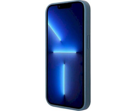 Guess GUHCP14L4GMGBL Hardcase 4G Big Metal Logo Aizsargapvalks priekš iPhone 14 Pro 6,1" / zils Neoriģinālie Maciņi