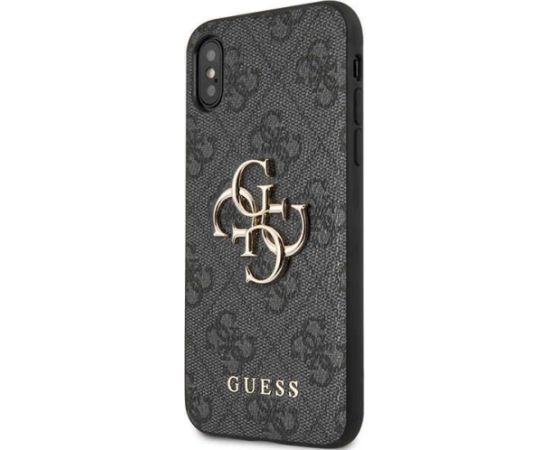 Guess GUHCPX4GMGGR Aizsargapvalks priekš iPhone X/XS / pelēks Neoriģinālie Maciņi