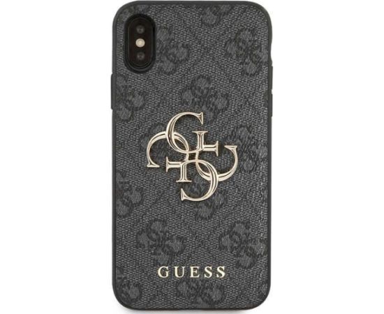 Guess GUHCPX4GMGGR Aizsargapvalks priekš iPhone X/XS / pelēks Neoriģinālie Maciņi