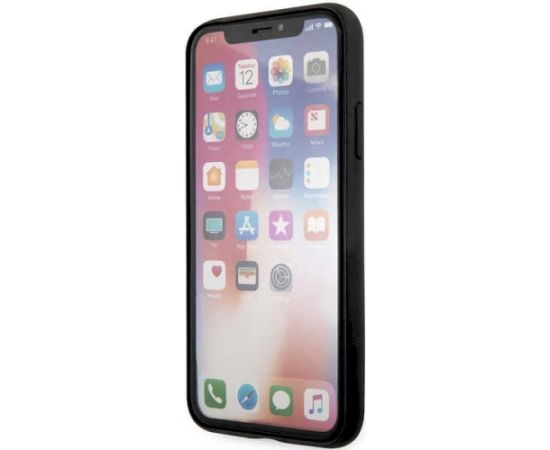 Guess GUHCPX4GMGGR Aizsargapvalks priekš iPhone X/XS / pelēks Neoriģinālie Maciņi