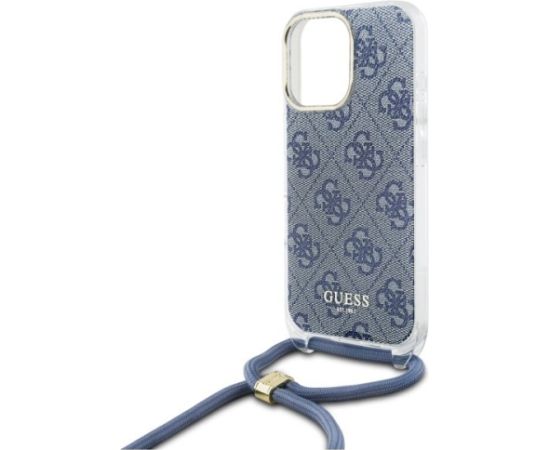 Guess GUHCP16LHC4SEB Aizsargapvalks priekš iPhone 16 Pro 6.3" / zils Neoriģinālie Maciņi