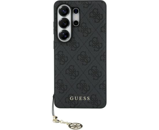 Guess 4G Classic Logo Charm MagSafe Aizsargapvalks priekš Samsung Galaxy S26 Ultra / melns Neoriģinālie Maciņi