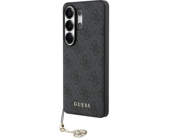 Guess 4G Classic Logo Charm MagSafe Aizsargapvalks priekš Samsung Galaxy S26 Ultra / melns Neoriģinālie Maciņi