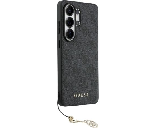 Guess 4G Classic Logo Charm MagSafe Aizsargapvalks priekš Samsung Galaxy S26 Ultra / melns Neoriģinālie Maciņi