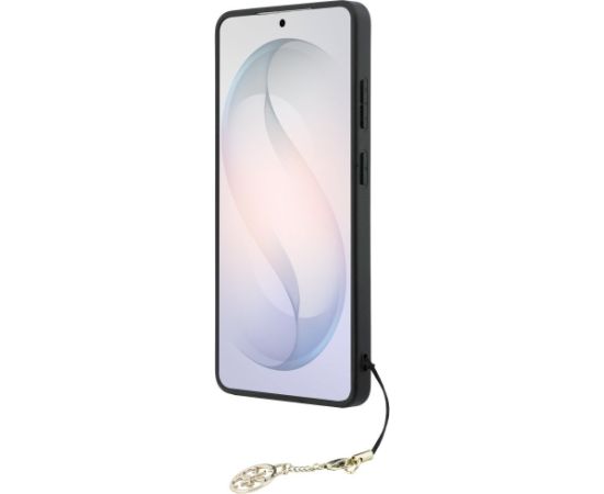 Guess 4G Classic Logo Charm MagSafe Aizsargapvalks priekš Samsung Galaxy S26 Ultra / melns Neoriģinālie Maciņi