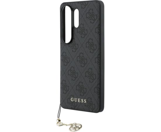 Guess 4G Classic Logo Charm MagSafe Aizsargapvalks priekš Samsung Galaxy S26 Ultra / melns Neoriģinālie Maciņi