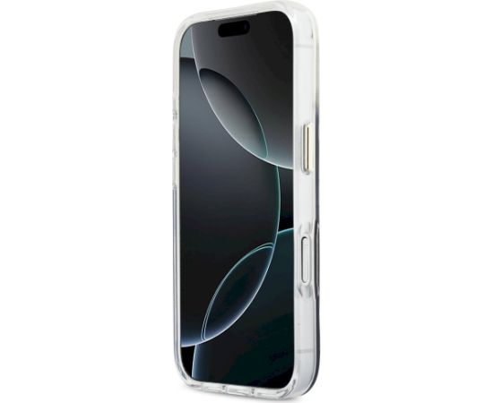 Guess IML Gradient Script Metal MagSafe Защитный чехол для iPhone 17 Pro Max / чёрный Чехлы - альтернативные