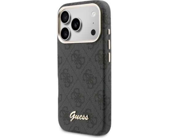 Guess 4G Script MagSafe Защитный чехол для iPhone 17 Pro / чёрный Чехлы - альтернативные