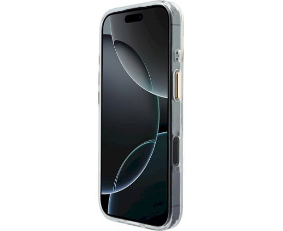 Case Guess IML Gradient Script Metal MagSafe Защитный чехол для iPhone 17 / белый Чехлы - альтернативные