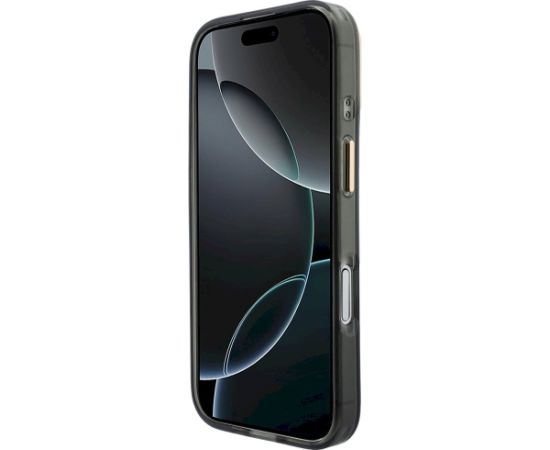 Case Guess IML Script Metal MagSafe Защитный чехол для iPhone 17 / чёрный Чехлы - альтернативные