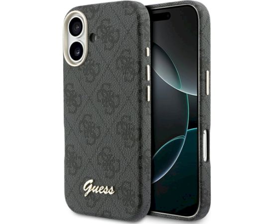 Case Guess 4G Script MagSafe Защитный чехол для iPhone 17 / чёрный Чехлы - альтернативные