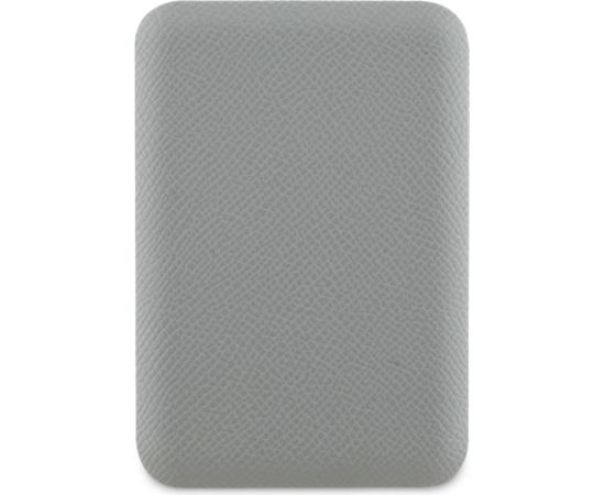 Power Bank Guess Grained Triangle Uzlādes akumulators 5000mAh 15W USB-C MagSafe Inductive / bēšs Power Banks