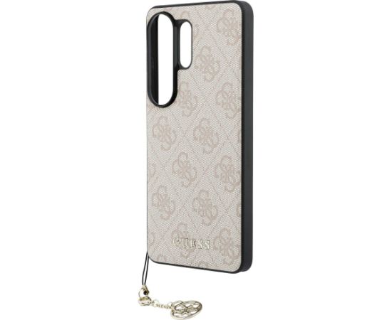 Case Guess 4G Classic Logo Charm MagSafe Aizsargapvalks priekš Samsung Galaxy S26 Ultra / rozā Neoriģinālie Maciņi