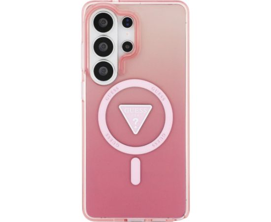 Guess IML Gradient Triangle MagSafe Case Aizsargapvalks priekš Samsung Galaxy S26 Ultra / rozā Neoriģinālie Maciņi