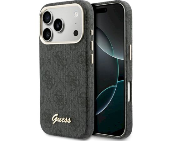 Case Guess 4G Script MagSafe Защитный чехол для iPhone 17 Pro Max / чёрный Чехлы - альтернативные