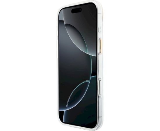 Case Guess IML Gradient Script Metal MagSafe Защитный чехол для iPhone 17 Air / белый Чехлы - альтернативные
