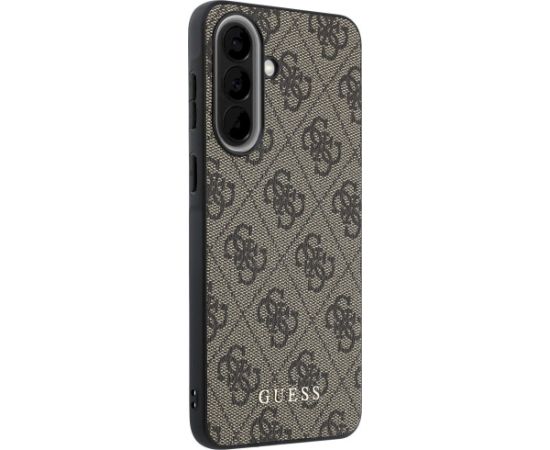 Guess 4G Charm Case Aizsargapvalks priekš Samsung Galaxy A57 5G / brūns Neoriģinālie Maciņi