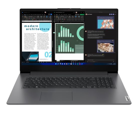 Lenovo V17 G4 IRU (83A2003FGE) (gray, Intel® Core? i5-13420H, Intel® UHD Graphics, 16 GB DDR4, 512 GB (512 GB SSD), Windows 11 Pro) - German - DE Layout Ноутбуки
