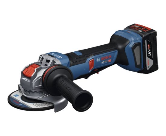 Bosch Powertools cordless angle grinder GWX 18V-11PS Professional solo, 18Volt (blue/black, without battery and charger, X-LOCK click system, additional handle) Jaunumi -Dārzam