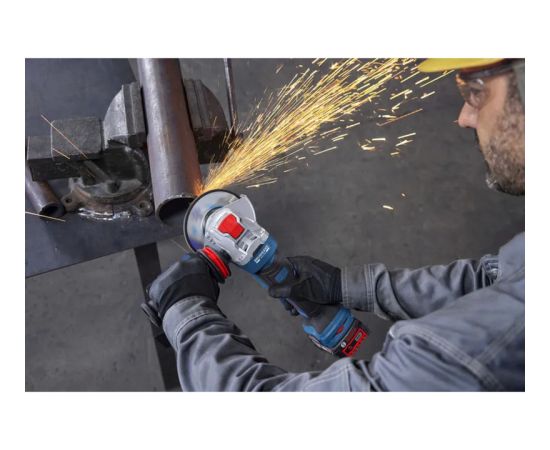Bosch Powertools cordless angle grinder GWX 18V-11PS Professional solo, 18Volt (blue/black, without battery and charger, X-LOCK click system, additional handle) Jaunumi -Dārzam