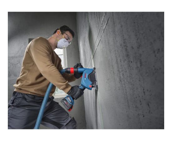 Bosch Powertools cordless angle grinder GWX 18V-11PS Professional solo, 18Volt (blue/black, without battery and charger, X-LOCK click system, additional handle) Jaunumi -Dārzam