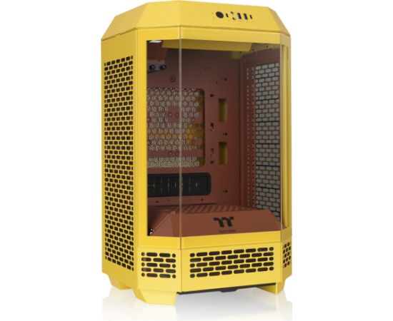 Thermaltake The Tower 250, tower case yellow, tempered glass Datoru korpusi