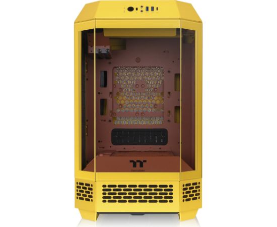 Thermaltake The Tower 250, tower case yellow, tempered glass Datoru korpusi