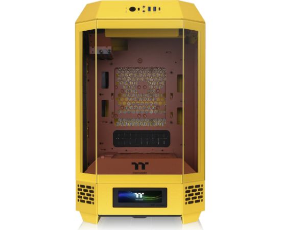 Thermaltake The Tower 250, tower case yellow, tempered glass Datoru korpusi