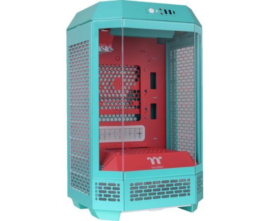 Thermaltake The Tower 250, tower case mint/berry, tempered glass Datoru korpusi