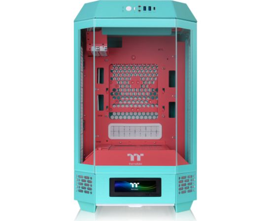 Thermaltake The Tower 250, tower case mint/berry, tempered glass Datoru korpusi