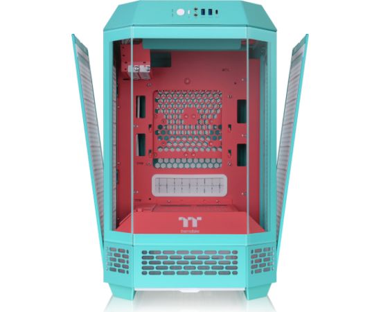 Thermaltake The Tower 250, tower case mint/berry, tempered glass Datoru korpusi