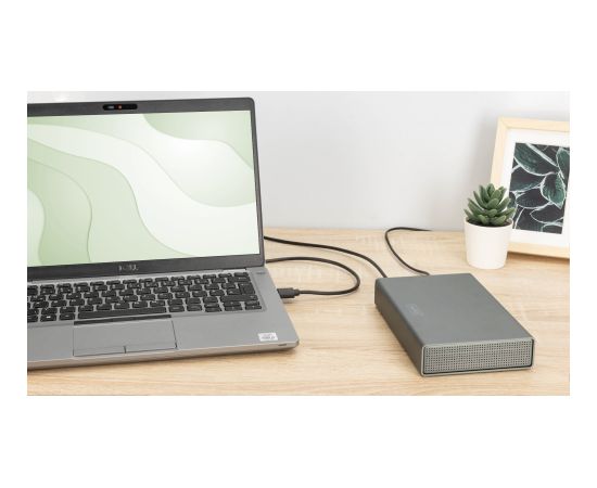 Digitus USB 3.0 hard disk enclosure, 3.5", SATA, 16TB, aluminum DA-71106-1 Korpusi ārējiem HDD, SSD