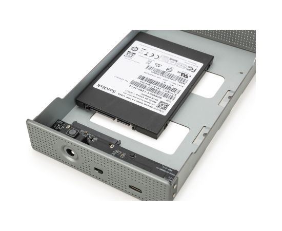 Digitus USB 3.0 hard disk enclosure, 3.5", SATA, 16TB, aluminum DA-71106-1 Korpusi ārējiem HDD, SSD