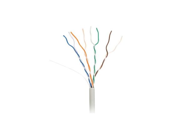 LANBERG LAN CABLE UTP CAT.5E 305M SOLID CU LSZH GREY CPR + FLUKE PASSED Dažādi vadi
