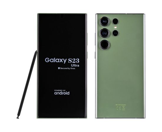 Samsung Galaxy S23 Ultra S918B DS 8/256GB/Green (REMADE) 2Y Remade / Refurbished Мобильные телефоны