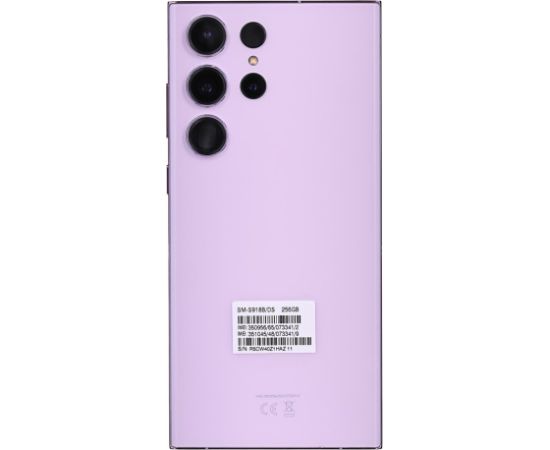Samsung Galaxy S23 Ultra S918B DS 8/256GB Purple (REMADE) 2Y Remade / Refurbished Мобильные телефоны