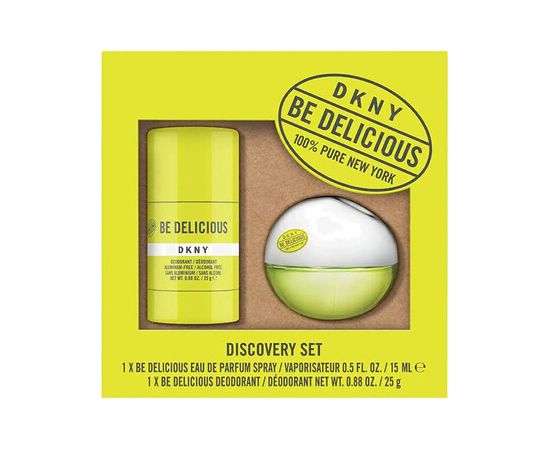DKNY Be Delicious Dárková sada EDP 15 ml a deostick 25 g 15ml Sieviešu Smaržas