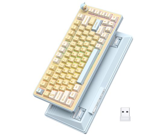 Onikuma MT707 Gaming Keyboard (Yellow) Klaviatūras