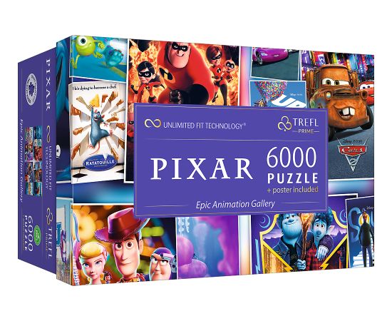 TREFL DISNEY Пазл Коллекция Pixar, 6000 шт. Пазлы