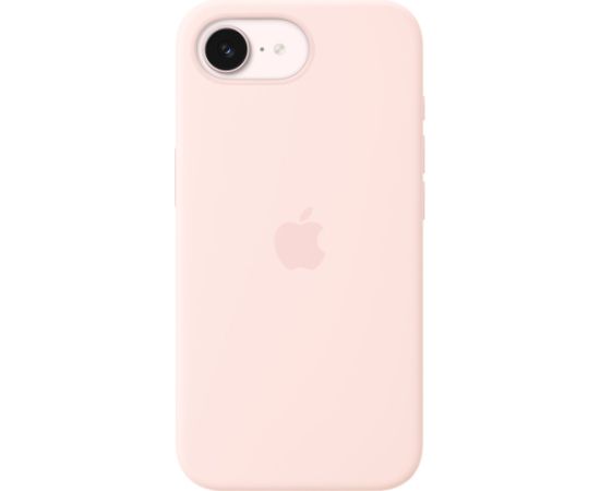 Apple iPhone 17e Silicone Case with MagSafe soft pink Oriģinālie maciņi