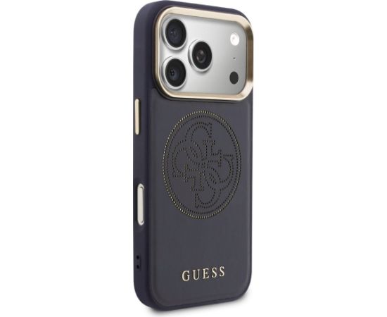 Guess Perforated 4G MagSafe Case Aizsargapvalks priekš iPhone 17 Pro / zils Neoriģinālie Maciņi
