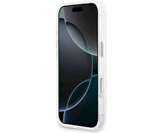 Case Guess IML Gradient Triangle Logo MagSafe Aizsargapvalks priekš iPhone 17 Pro / caurspīdīgs Neoriģinālie Maciņi