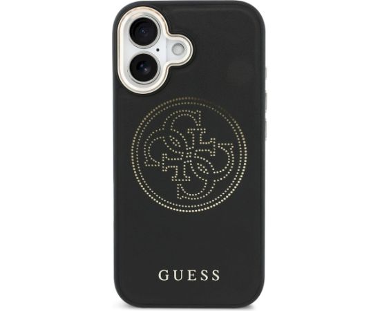 Guess Perforated 4G MagSafe Case Aizsargapvalks priekš iPhone 17 / melns Neoriģinālie Maciņi