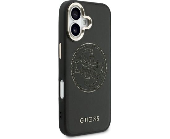 Guess Perforated 4G MagSafe Case Aizsargapvalks priekš iPhone 17 / melns Neoriģinālie Maciņi