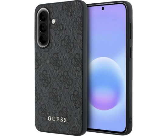 Guess 4G Classic Case Aizsargapvalks priekš Samsung Galaxy A37 5G / melns Neoriģinālie Maciņi